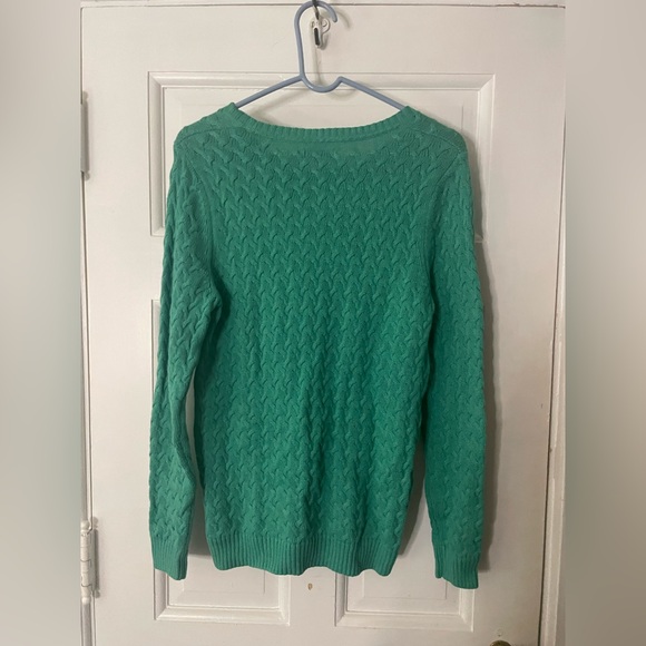 NWT Croft & Barrow cable knit sweater - Picture 2 of 4